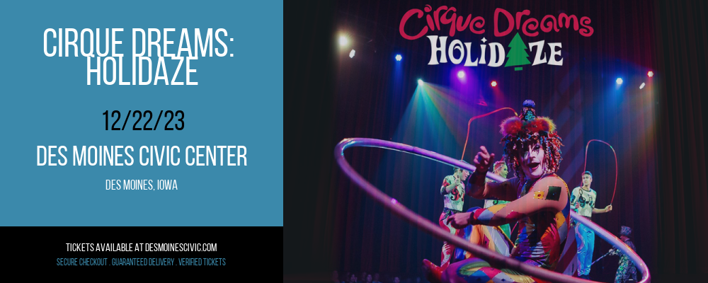 Cirque Dreams at Des Moines Civic Center